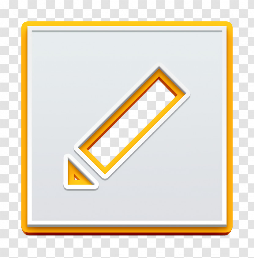 Description Icon Square Icon Write Icon Transparent PNG