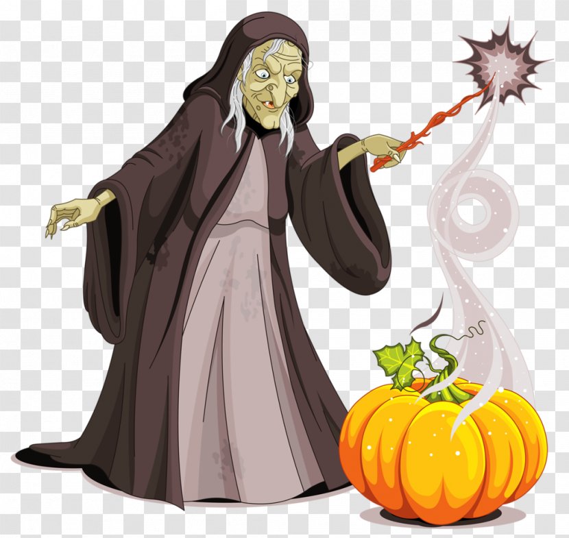 Halloween Cartoon Monster Figurine - Mythical Creature Transparent PNG