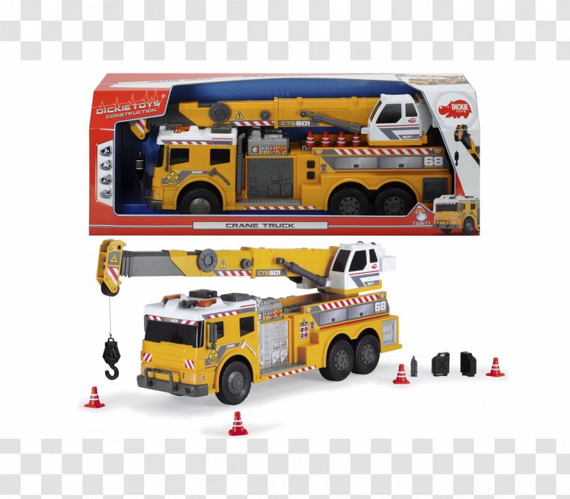 Amazon.com Toy Truck Crane Vehicle - Emergency Transparent PNG