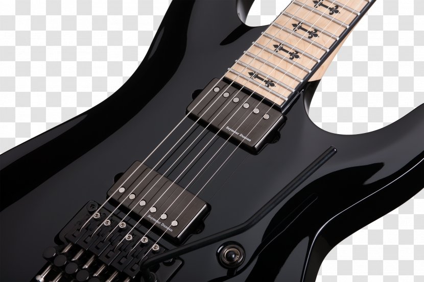 Electric Guitar Bass Schecter Research Seven-string - String Instrument Accessory Transparent PNG