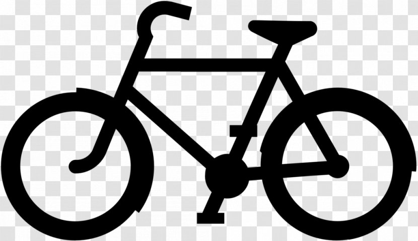 Bicycle Traffic Sign Cycling Road Clip Art - Area Transparent PNG