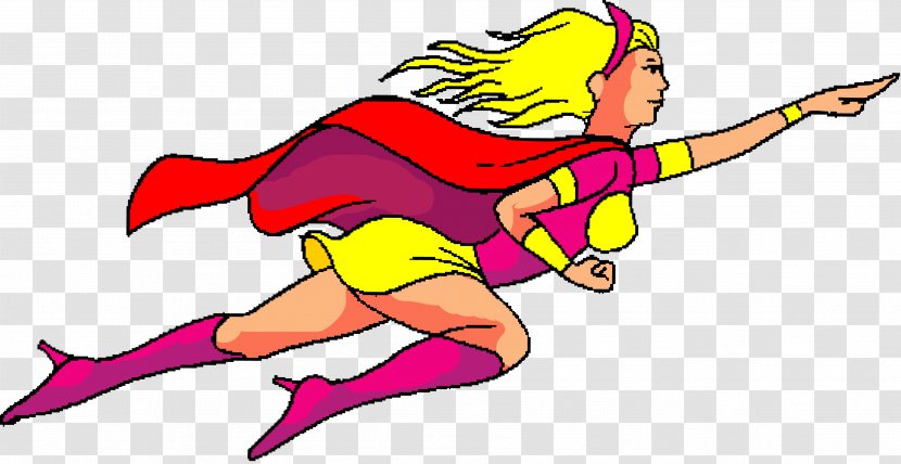 Superwoman Free Content Clip Art - Royaltyfree - Crazy Woman Cliparts Transparent PNG