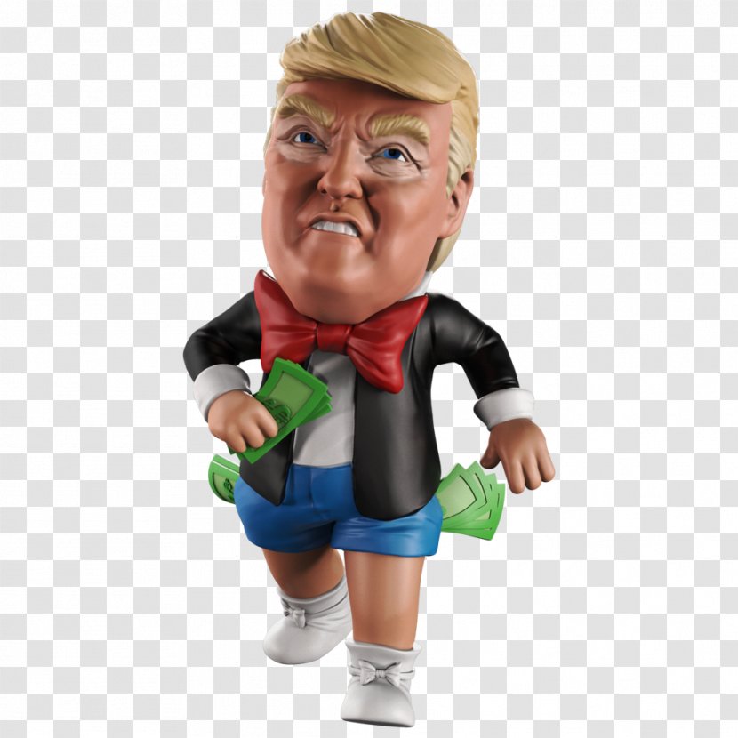 Donald Trump Designer Toy Figurine Action & Figures Transparent PNG