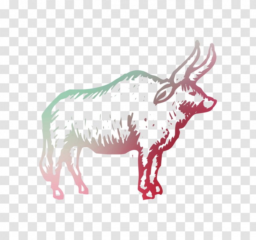 Cattle Reindeer Ox Adobe Photoshop - Drawing - Wildlife Transparent PNG