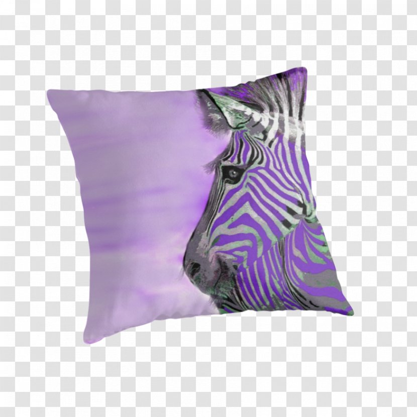 Throw Pillows Cushion Canvas Print Purple - Pillow Transparent PNG