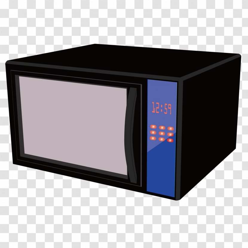 Microwave Oven Euclidean Vector Home Appliance - Exquisite Transparent PNG