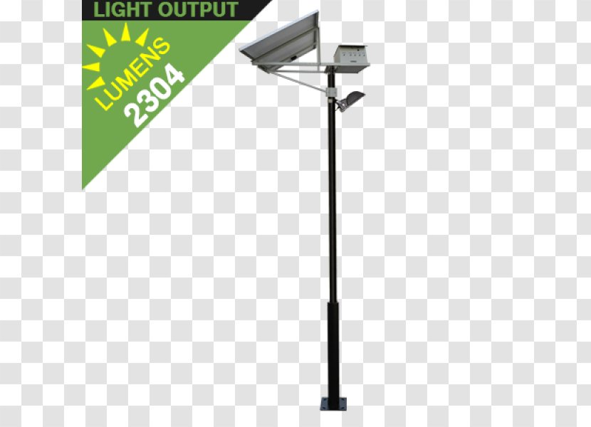 Street Light Floodlight Fixture Lighting - Solar Lamp - Hole Transparent PNG
