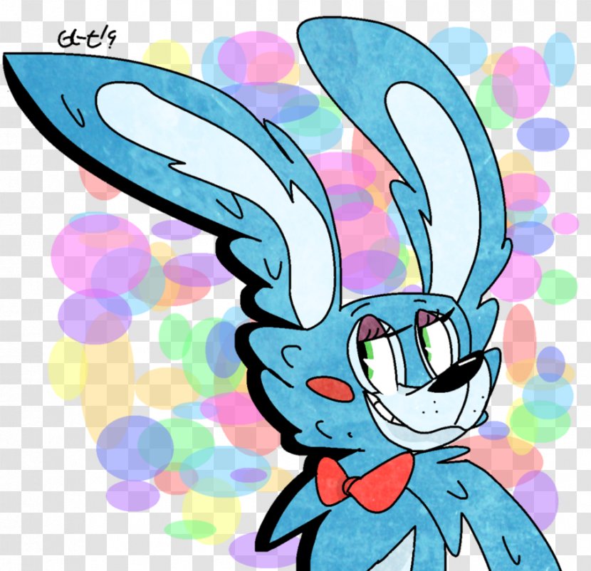 Rabbit Easter Bunny Hare Clip Art - Cartoon Transparent PNG