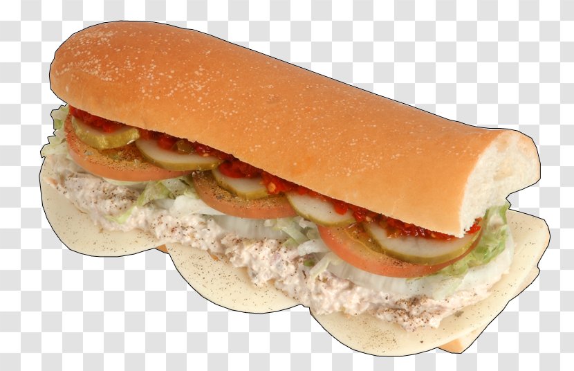 Bánh Mì Breakfast Sandwich Ham And Cheese Submarine Bocadillo - Tuna Transparent PNG