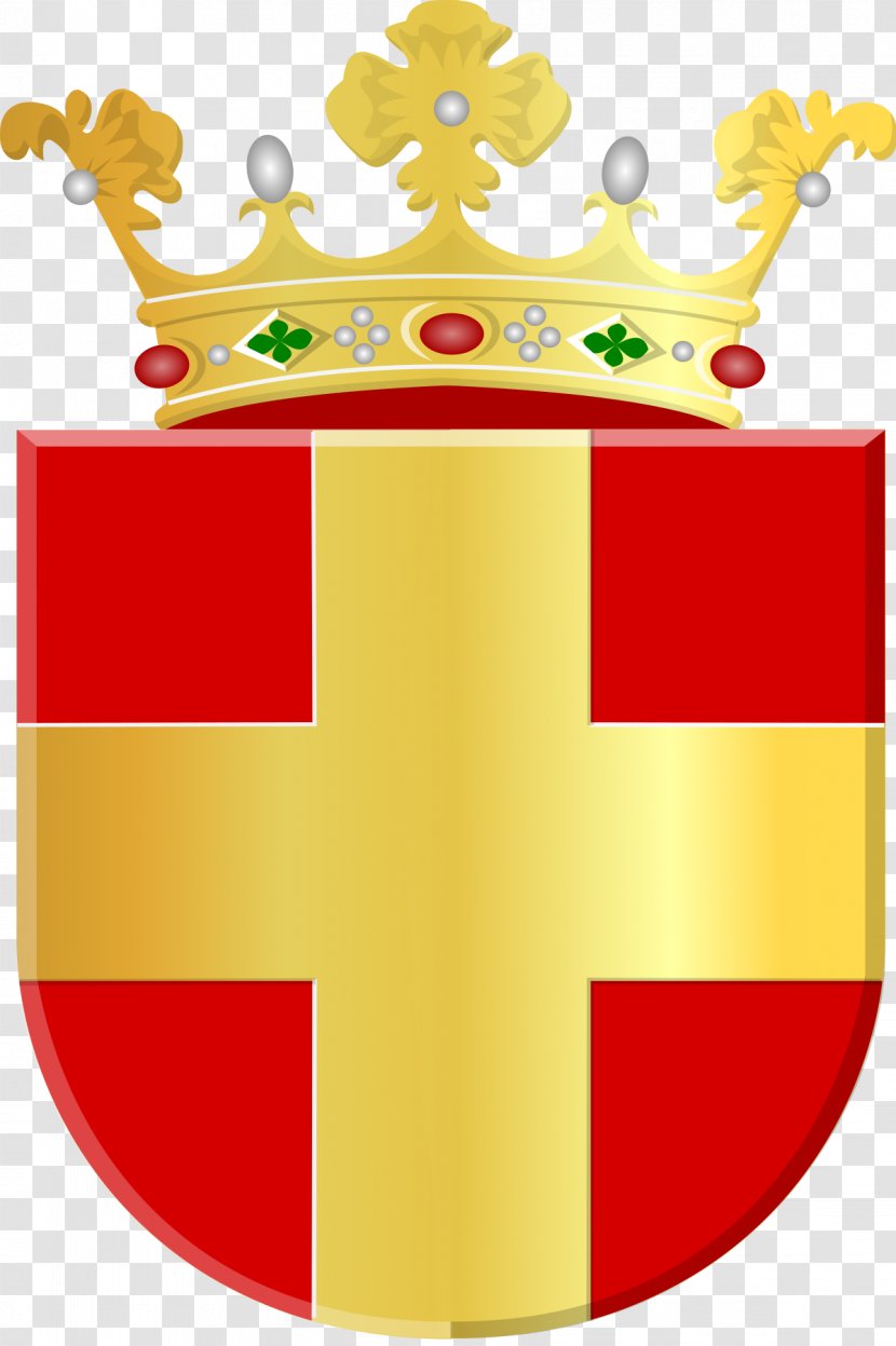 Weapon Coat Of Arms Haagoort South Holland - Yellow Transparent PNG