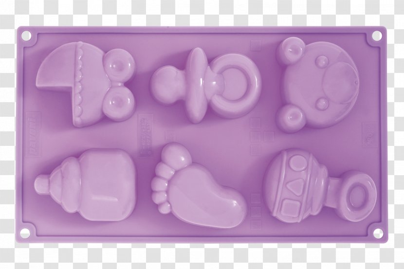 Ice Cream Cupcake Mold Silicone - Violet - Birth Transparent PNG
