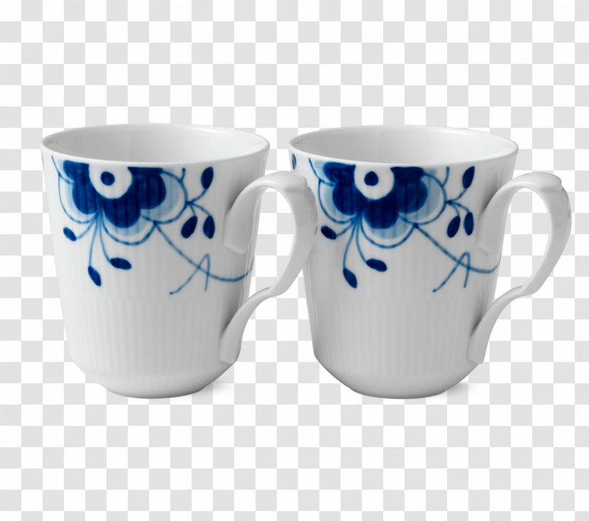 Mug Royal Copenhagen Musselmalet Teacup - Illums Bolighus As Transparent PNG