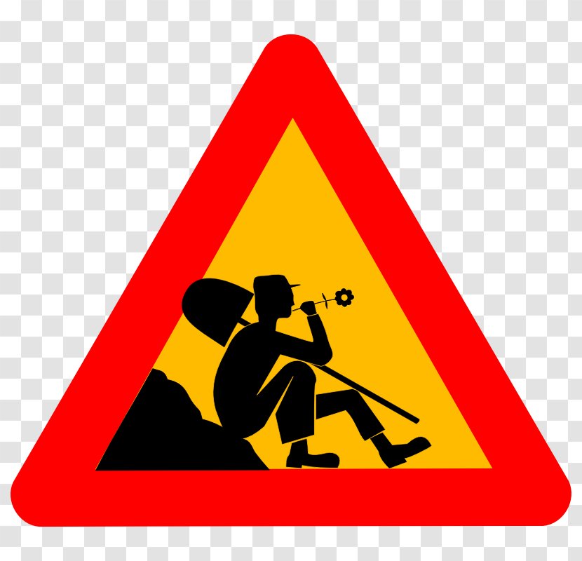 Traffic Sign Warning Speed Bump Signage Car - Logo - Workplace People Transparent PNG