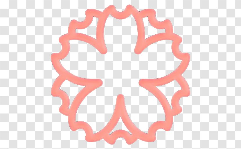 Heart Emoji Background - Emoticon - Symmetry Pink Transparent PNG