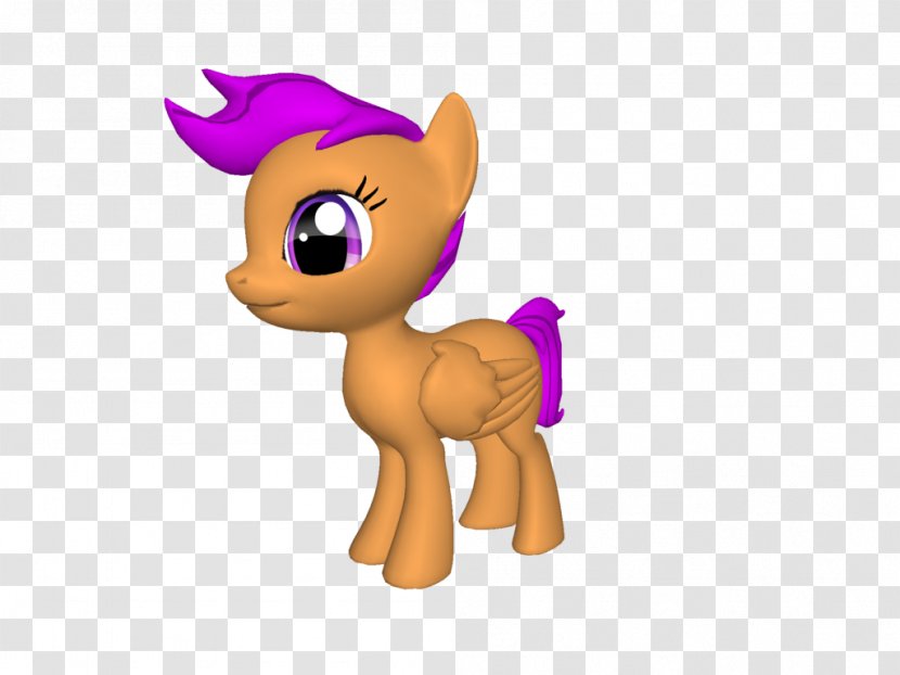 Pony Horse Art Scootaloo - Animal - 3d Guy Transparent PNG