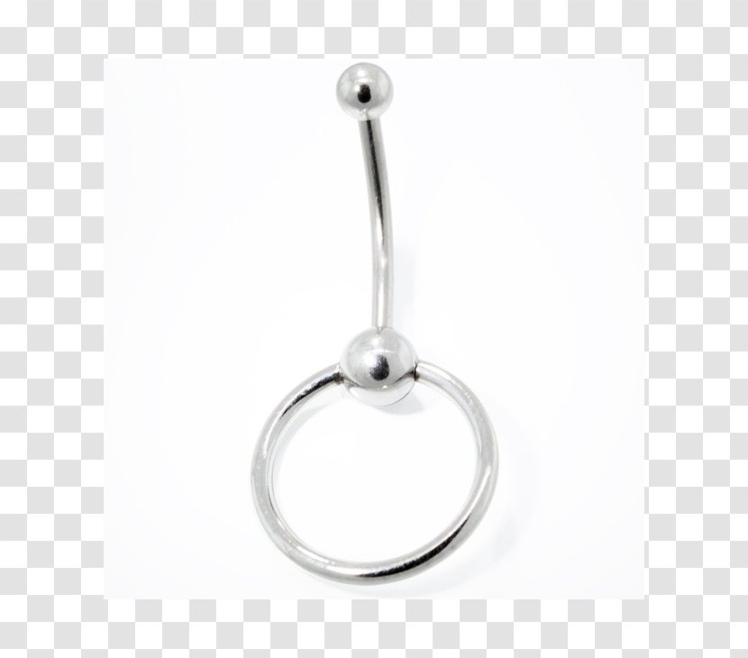 Body Jewellery Silver Transparent PNG