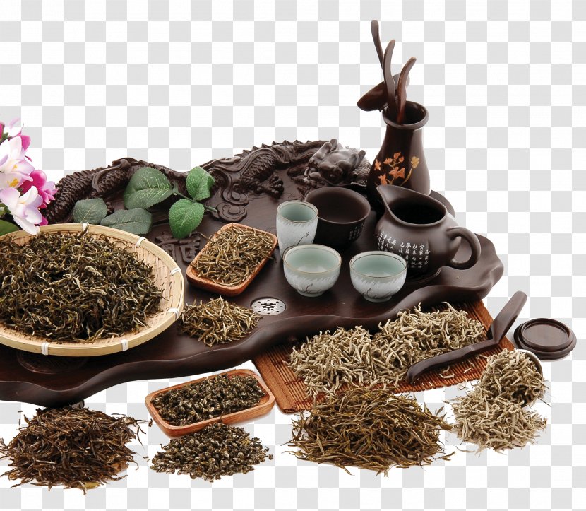 Green Tea Biluochun Nilgiri Assam - Ingredient - Chinese Style Culture Transparent PNG