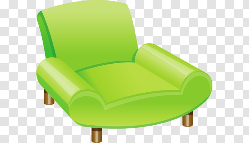Barcelona Chair Wing Couch Clip Art - Deckchair Transparent PNG