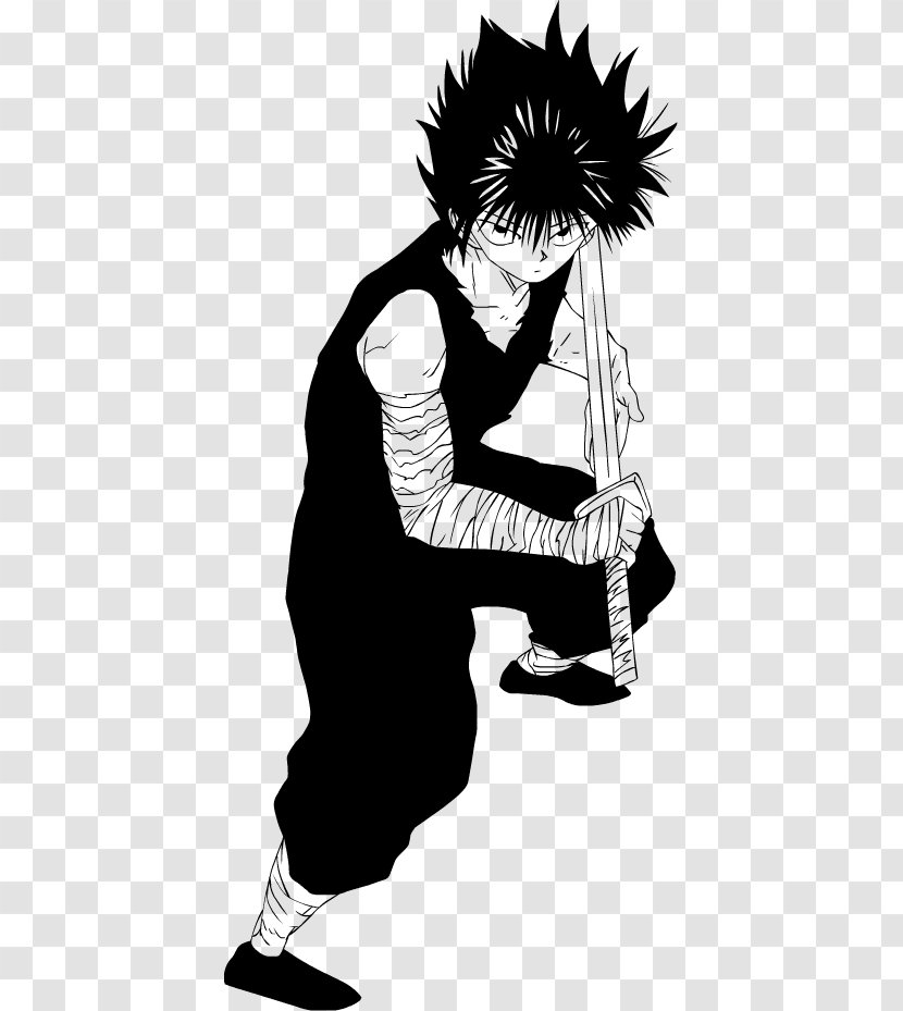 Hiei Yusuke Urameshi Kurama Yu Hakusho Demon - Silhouette Transparent PNG