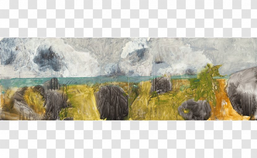 Watercolor Painting Landscape Ecosystem - Paint - Ink Material Transparent PNG