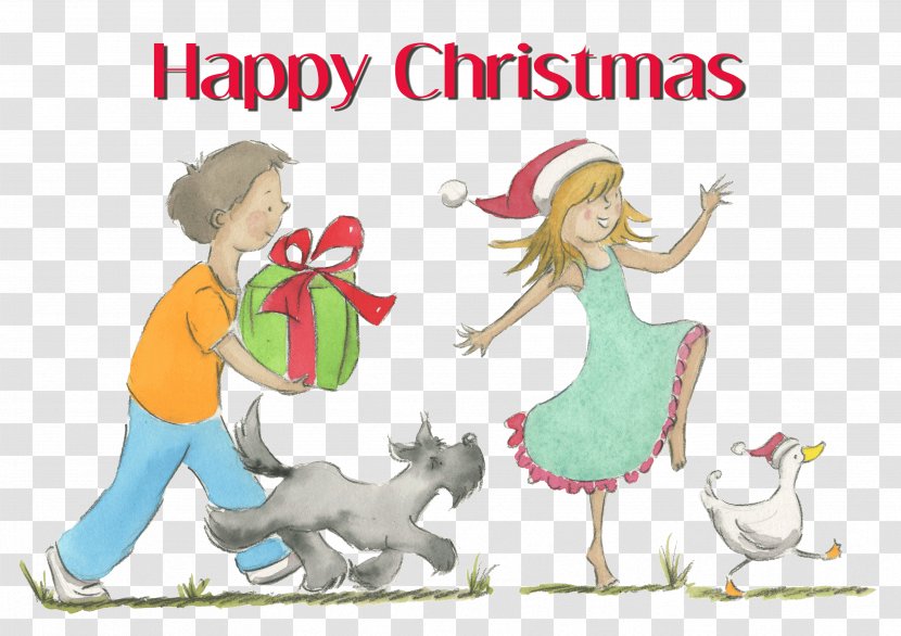 Christmas Day Illustration Mammal Holiday Clip Art - Play - Addresses Bubble Transparent PNG