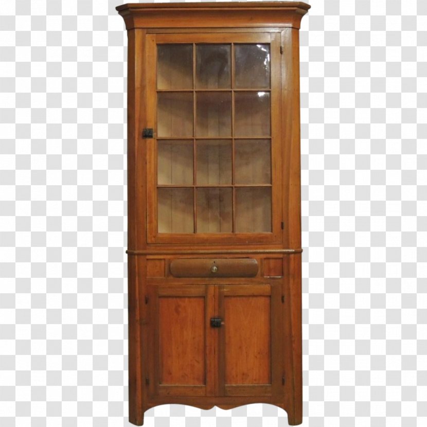 Cupboard Cabinetry Shelf Furniture Bookcase - Antique Transparent PNG