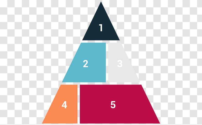 Pyramid Triangle Web Development - School Transparent PNG