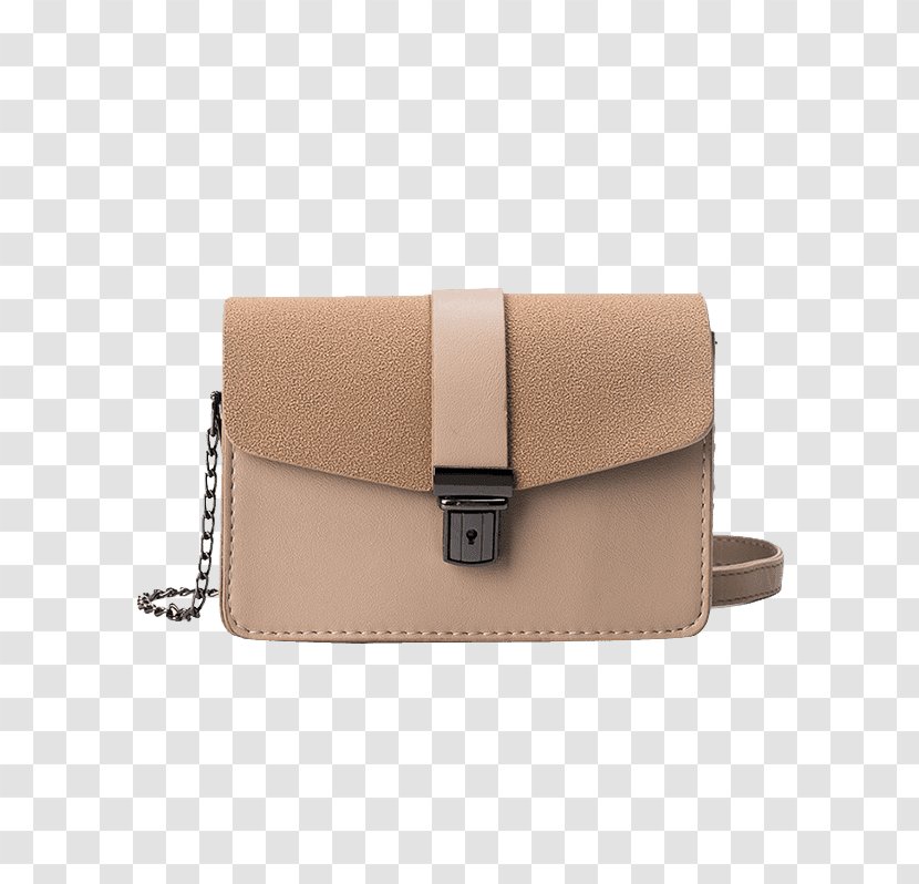 Artificial Leather Messenger Bags Handbag - Crossbody Chain Transparent PNG
