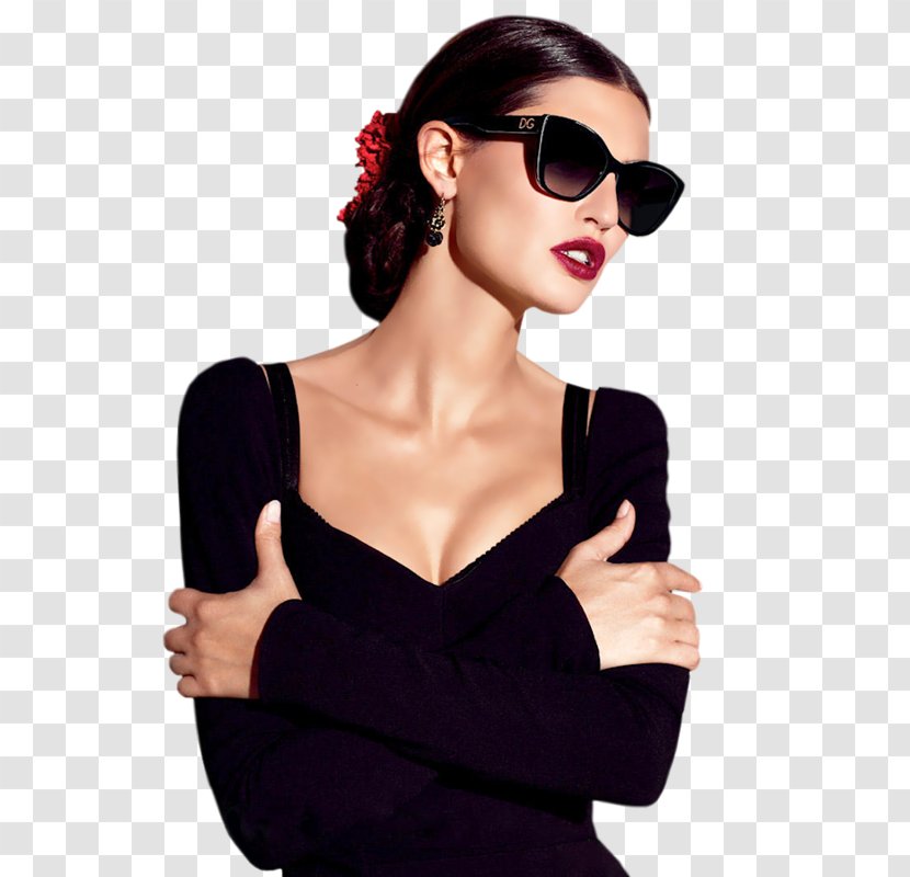 Sunglasses Chanel Bianca Balti Fashion Dolce & Gabbana Transparent PNG
