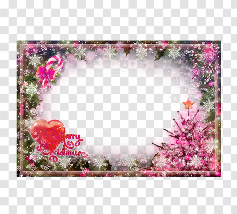 Christmas Picture Frame Film New Year Transparent PNG