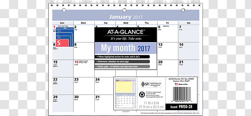 Calendar Diary Desk Pad Office - Screenshot Transparent PNG