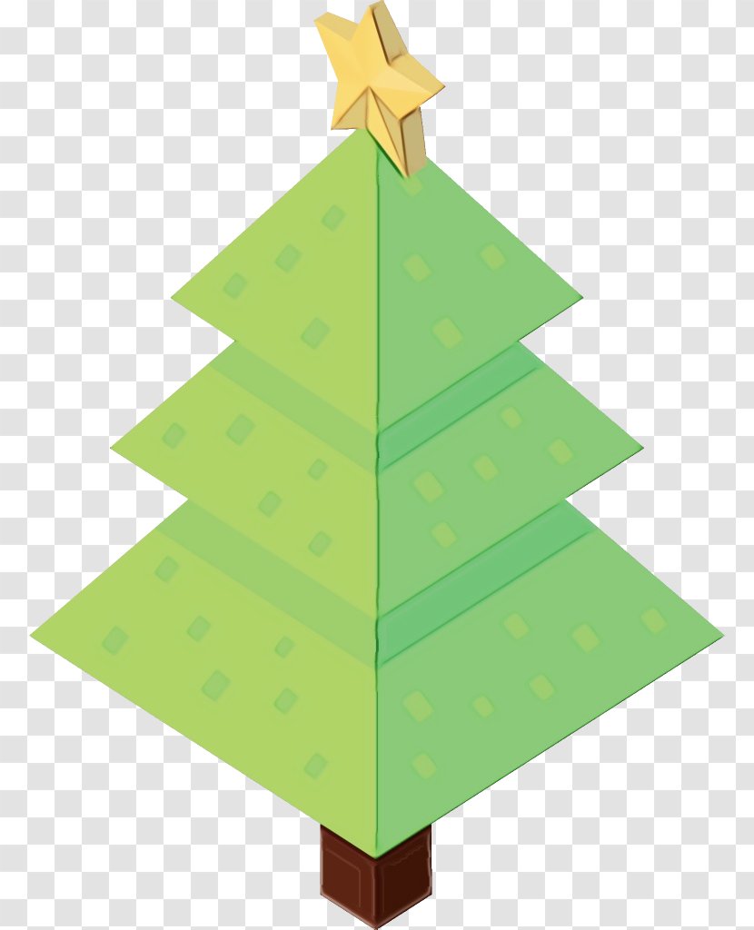 Christmas Tree - Green - Pine Family Interior Design Transparent PNG