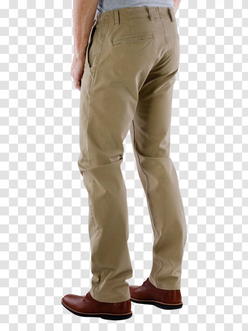 Jeans Denim Khaki - Beige - Men's Trousers Transparent PNG