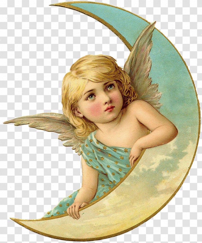 Cherub Angel Post Cards Antique Vintage Clothing Transparent PNG