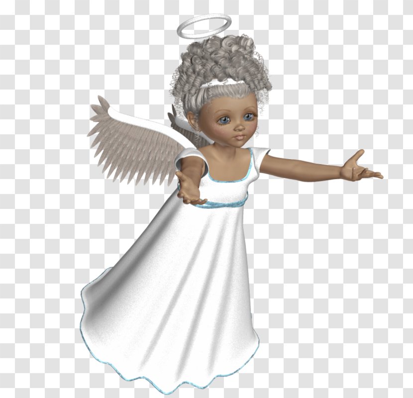 Angel Dress 3D Computer Graphics - Cute With White Picture Transparent PNG