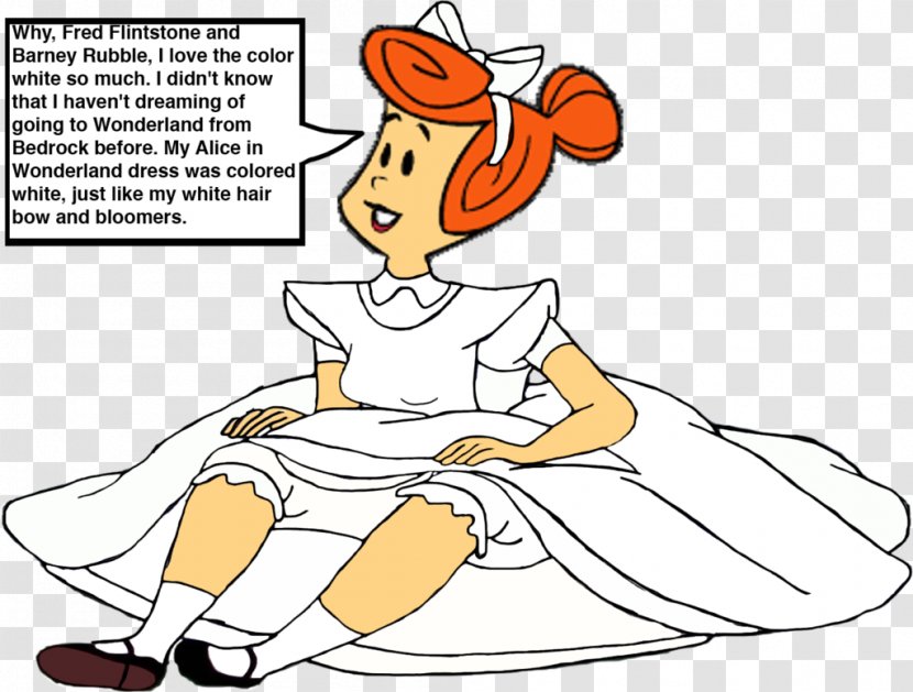Wilma Flintstone Betty Rubble Fred Barney Character - Art Transparent PNG