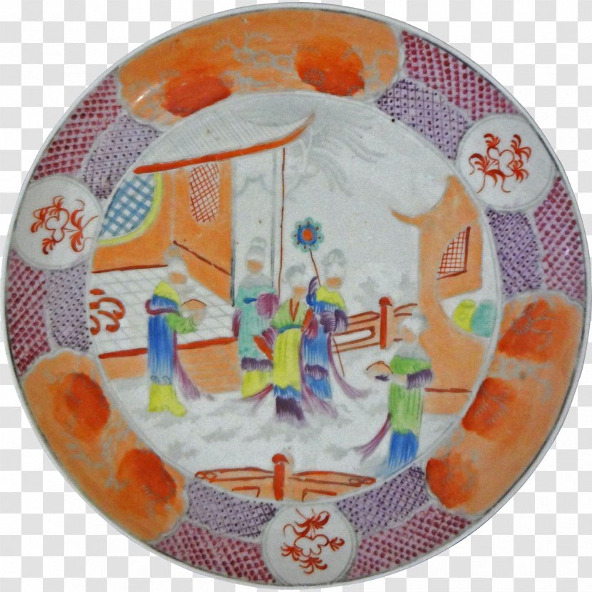 Tableware Plate Circle - Chinoiserie Transparent PNG