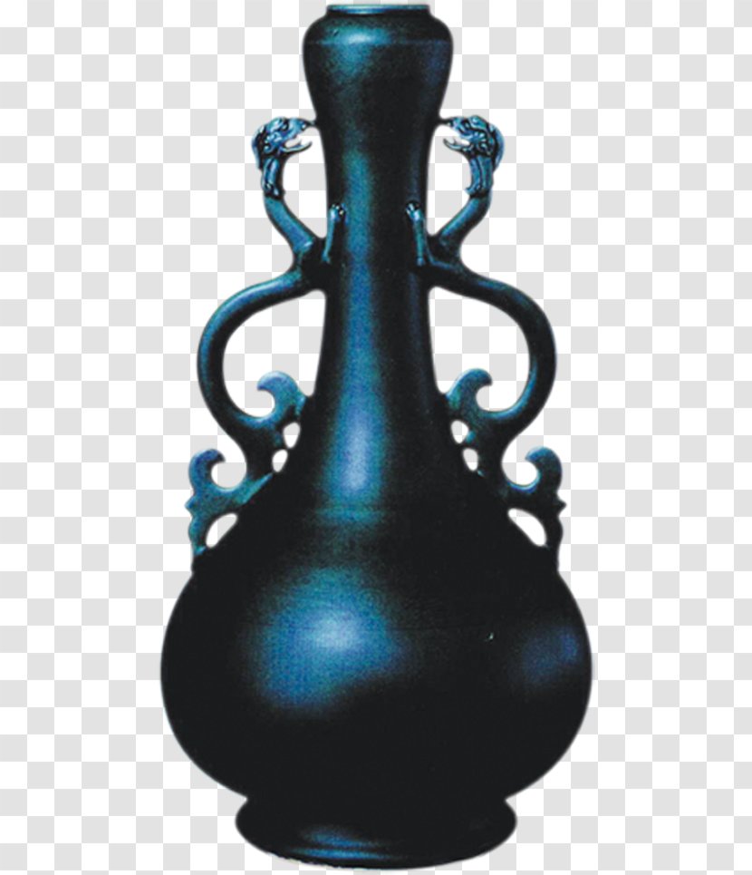 Ceramic Glaze Pottery Jingdezhen Vase - Material Transparent PNG