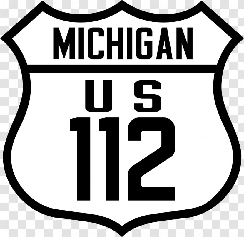 U.S. Route 2 In Michigan Jersey Clip Art - Logo - 112 Transparent PNG