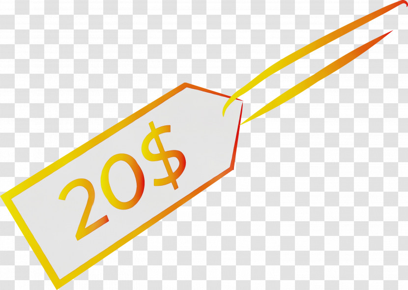 Angle Line Meter Yellow Area Transparent PNG