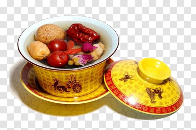 Tea Ningxia Hui People Yum Cha U76d6u7897u8336 - Vegetarian Food - Yellow Covered Cup Transparent PNG