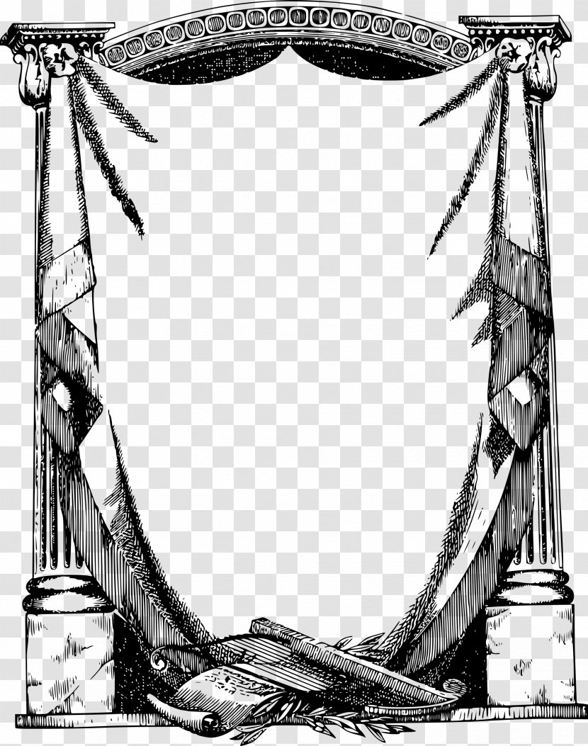 Picture Frames Clip Art - Public Domain - Stage Transparent PNG