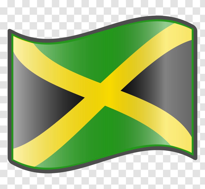 Flag Of Jamaica Wikipedia Clip Art Transparent PNG