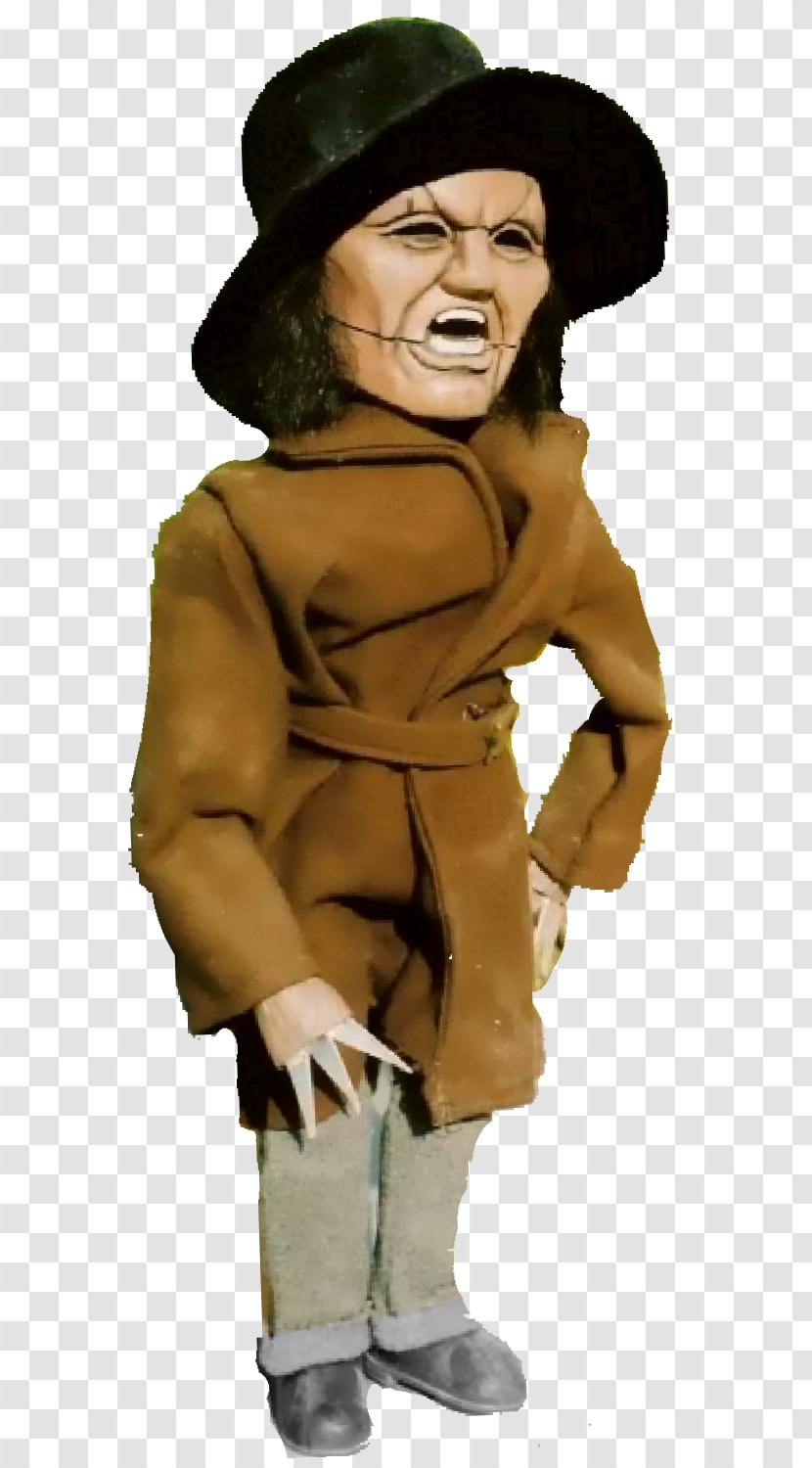 Retro Puppet Master Andre Toulon Character - Puppeteer - Creepy Transparent PNG