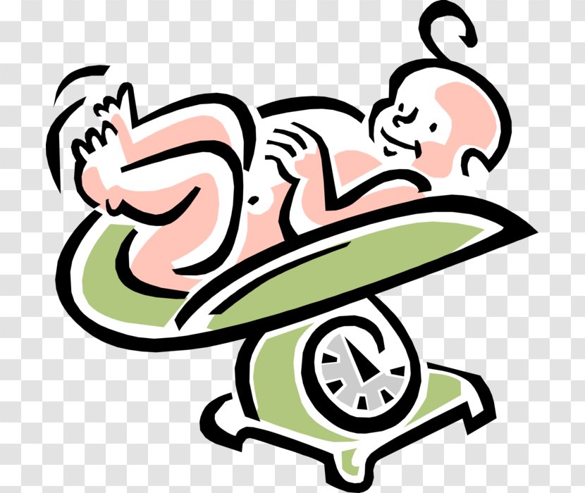 Infant Clip Art Birth Weight Child - Measuring Scales Transparent PNG