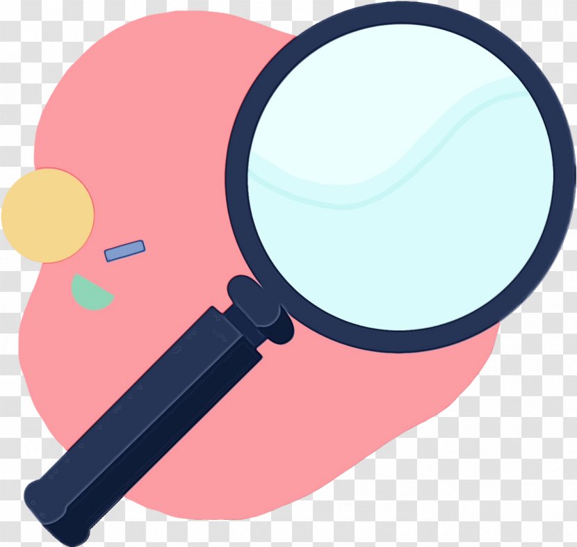 Magnifying Glass Cartoon - Magnifier Computer Transparent PNG