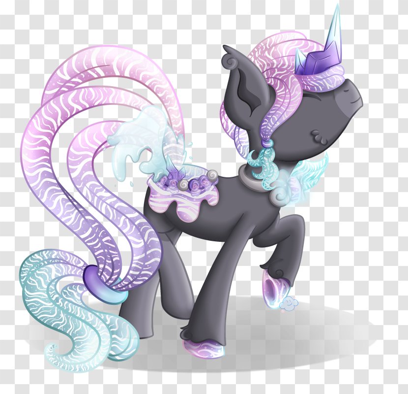 Horse Cartoon Figurine Elephantidae - Organism - Azure Sky Transparent PNG