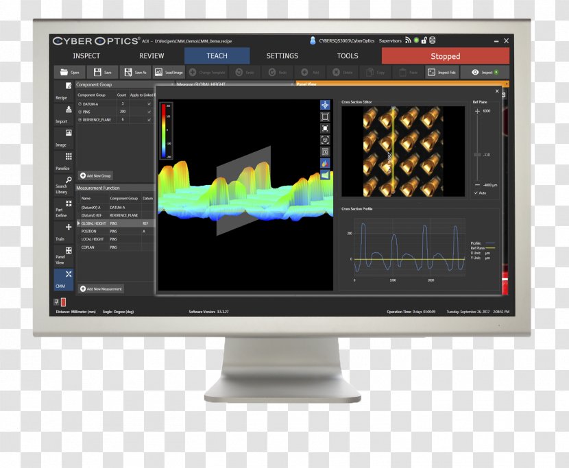 Computer Monitors Software System Coordinate-measuring Machine Sensor - Technological Sense Transparent PNG