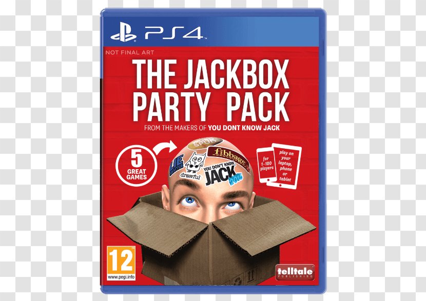 The Jackbox Party Pack 2 Xbox 360 Games One - 3 Transparent PNG