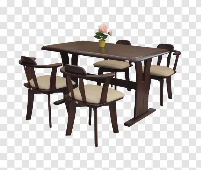 Table Matbord Chair Dining Room Furniture - Rectangle Transparent PNG